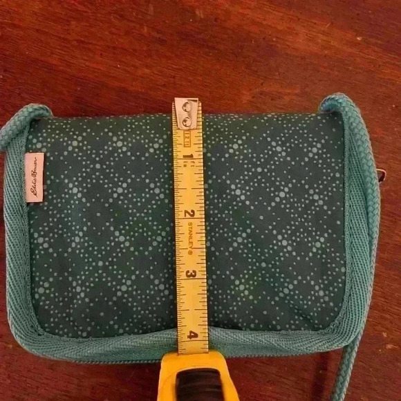 Eddie Bauer small travel crossbody teal color - Picture 10 of 12